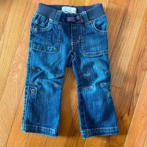 Old Navy Baby Convertible Stretch Jeans Size 12/18 Months